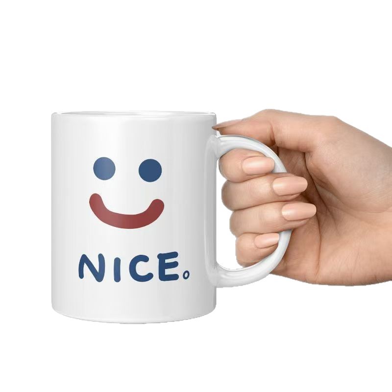 Fábrica directa de transferencia térmica de tazas de recubrimiento de sublimación térmica de cerámica al por mayor brillante esmerilado caballo mágico de cambio de color