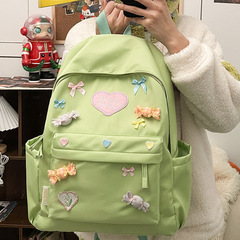 日韓のかわいい少女のリュックサックの卸売りの中学生の小学生のカバンの大容量の潮流のカジュアルなinsのリュックサックの女性