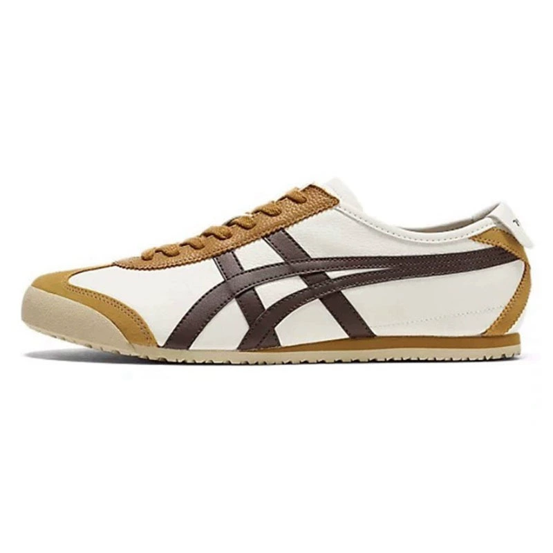 Чистые оригинальные мужские и женские кроссовки Onitsuka Tiger класса MEXICO 66, плоская износостойкость, противоскользящие повседневные кроссовки Forrest