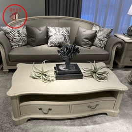 实木床;餐边柜;布艺沙发