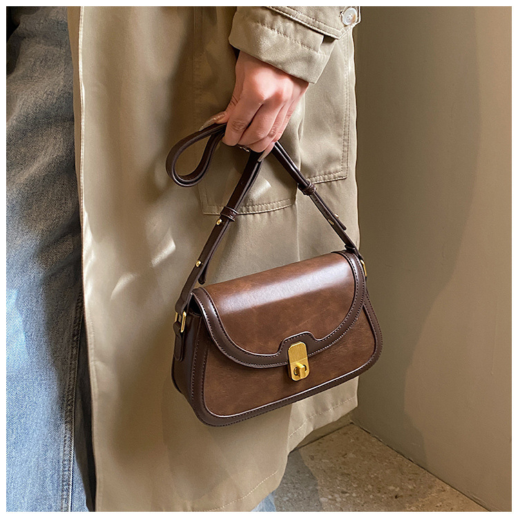 Women's Crossbody Bag Contrast Colour Small Square Shoulder Bag_voghion.com