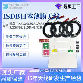 厂家批发日本专用薄膜天线黄绿ISDB天线HDTV车载薄膜TV接收天线