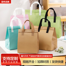 外送保温袋加厚铝箔 外卖餐盒包装打包袋 加厚无纺布印LOGO外卖袋