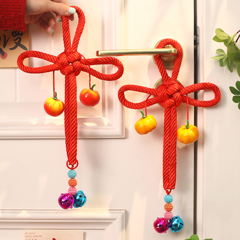 chinese knot ten thousand words knot 2026 new horse year decorations new year door handle pendant new year new year goods spring festival supplies
