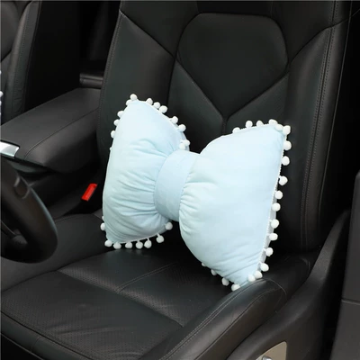 neck pillow pillow fashion — Headrest - macaroon-blue-waist