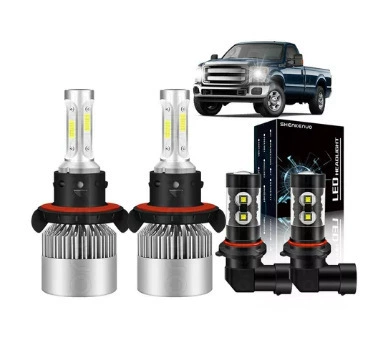 Ön faralar: Headlight Set, Front Headlights - s2-h13-2-pieces-lens-fog-lights-9005-2-pieces