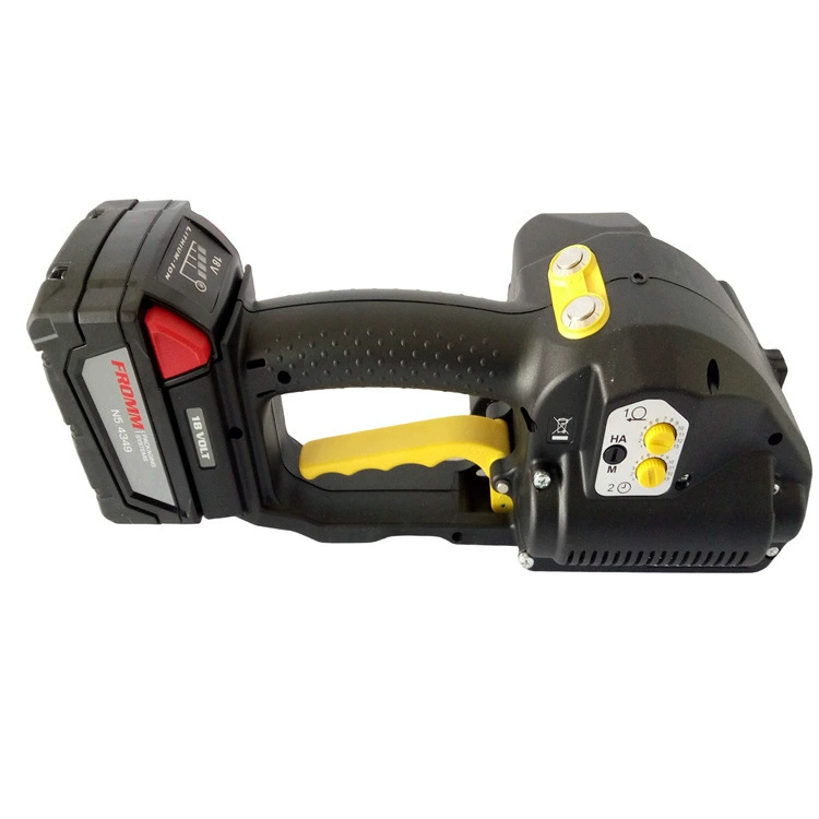 Аньхой оригинальный завод P329 портативный электрический пресс-подборщик Fujian PP PET с FROMM Ручной электрический ленточный станок