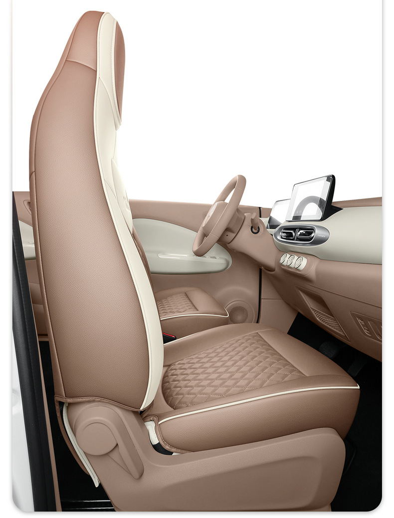 Wuling Hongguang Mini Fourth-Generation Seat Covers, Four-Door Version, Mini Macaron, Fourth-Generation Seat Covers, Mini Ev Car Decoration