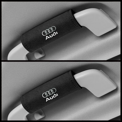 Sürətlər qutusu və əl tormozu başlıqları — Complete Collection - audi-black-suede-pull-gloves-pair