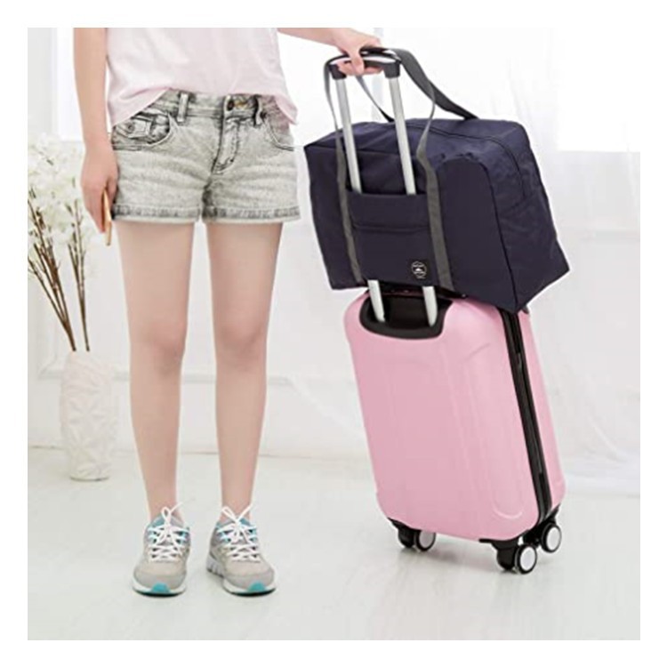 Reisetasche, tragbar, für Herren und Damen, handlich, faltbar, große Kapazität, Nylon, für Geschäftsreisen_voghion.com