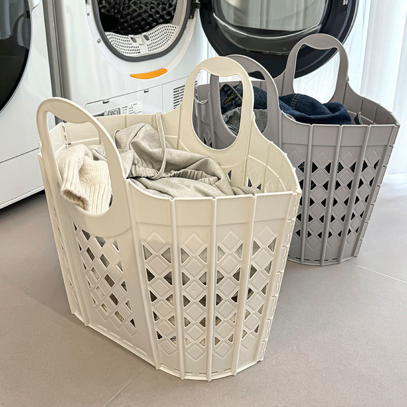 Dirty Laundry Basket for Home Use, Wall-Mounted, Foldable, Bathroom Storage Bin for Dirty Clothes, Bathroom Essential