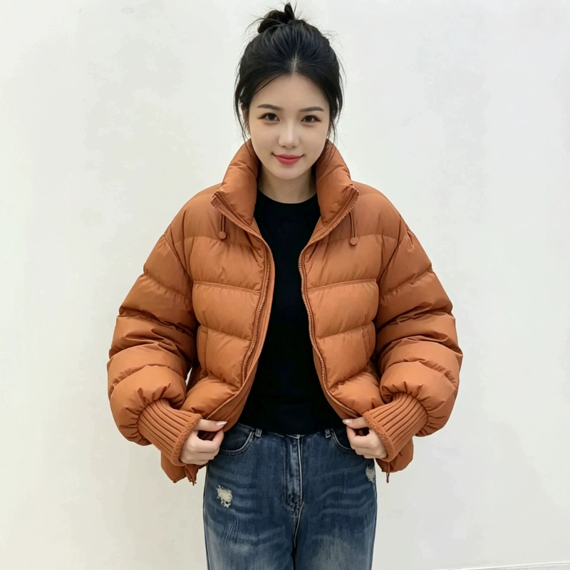 2026 Winter Gentle and Stylish Puff White Duck Down Jacket for Women, New Petite Thickened Hooded Short Coat 2026 Winter Gentle and Stylish Puff White Duck Down Jacket for Women, New Petite Thickened Hooded Short Coat