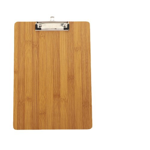 Clip de tablero de madera A4 Clip de tablero de almohadilla de escritura Clip de menú A5 32K Carpeta de almohadilla gruesa Clip de mariposa de escritura al por mayor