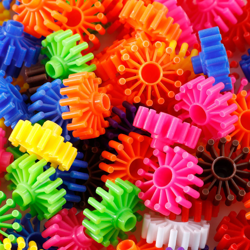 [Juguetes Mormu] pesar a granel engranajes bloques de construcción jardín de infantes puzzle puzzle puzzle puzzle playground bloques de construcción juguetes