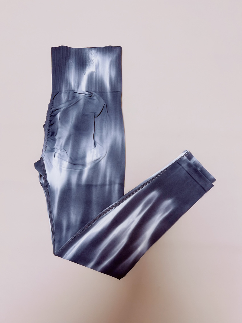 Simple Style Gradient Color Chemical Fiber Blending Nylon Active Bottoms Skinny Pants Sweatpants display picture 25