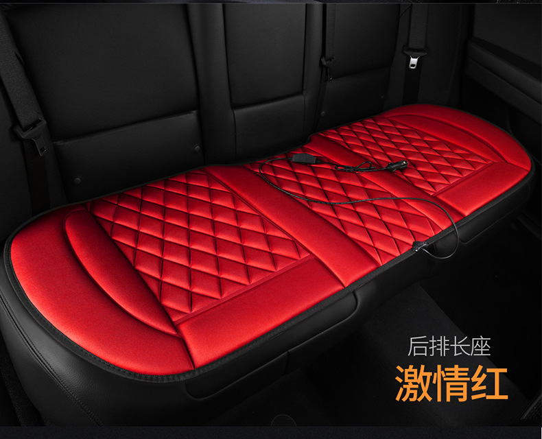 Car Heated Cushion Seat Cushion Winter Car Electric Heating 12v Seat Car Cushion Winter Two Seat Warm Cushion Batch