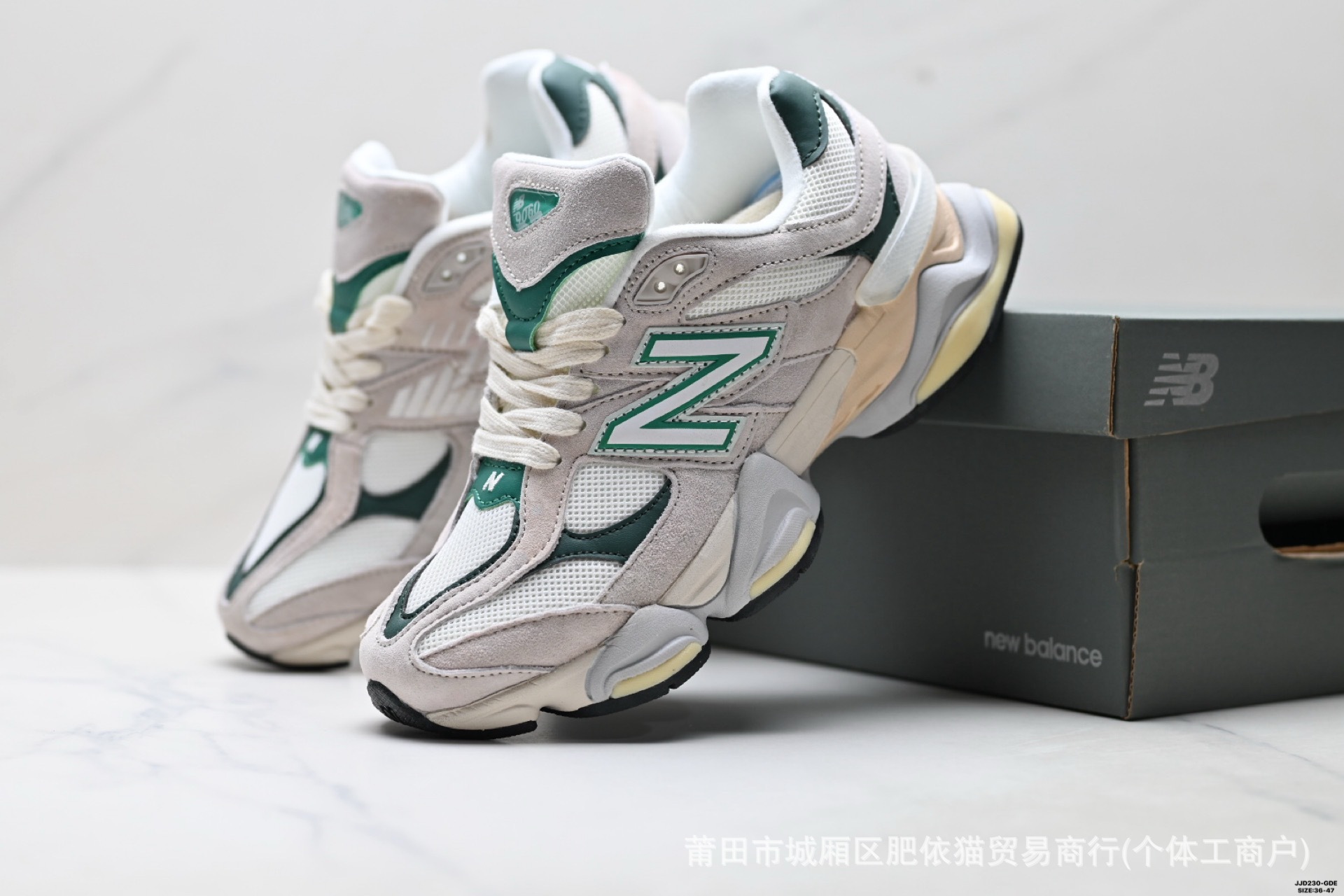 Comercio exterior nb9060 zapatos de papá New bailun Millennium Little Elephant pezuña zapatillas deportivas masculinas y femeninas red running 100 zapatos de correr