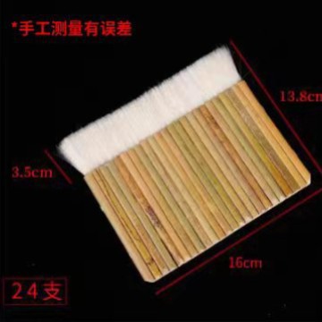 Venta directa de fábrica de lana fila cepillo de montaje herramienta de pintura cepillo de caligrafía y Reparación de Pintura fila pluma acuarela pintura china tradicional cepillo de lana al por mayor