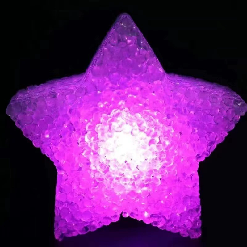 Handheld Star LED Lamp, stage performance prop, 8–20 cm, wrist strap or hand-held