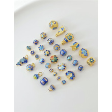 ǿ��ɫ18K��̩�����ϸ���ɢ����diy��������ֹ����������������