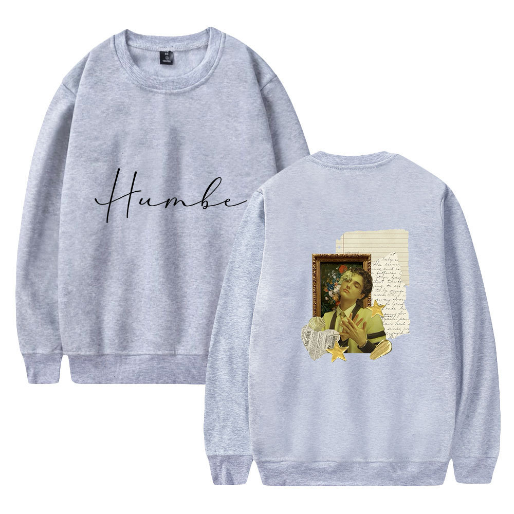 Humbe O-Neck Sweatshirts Women Men Long Sleeve Sweatshirts