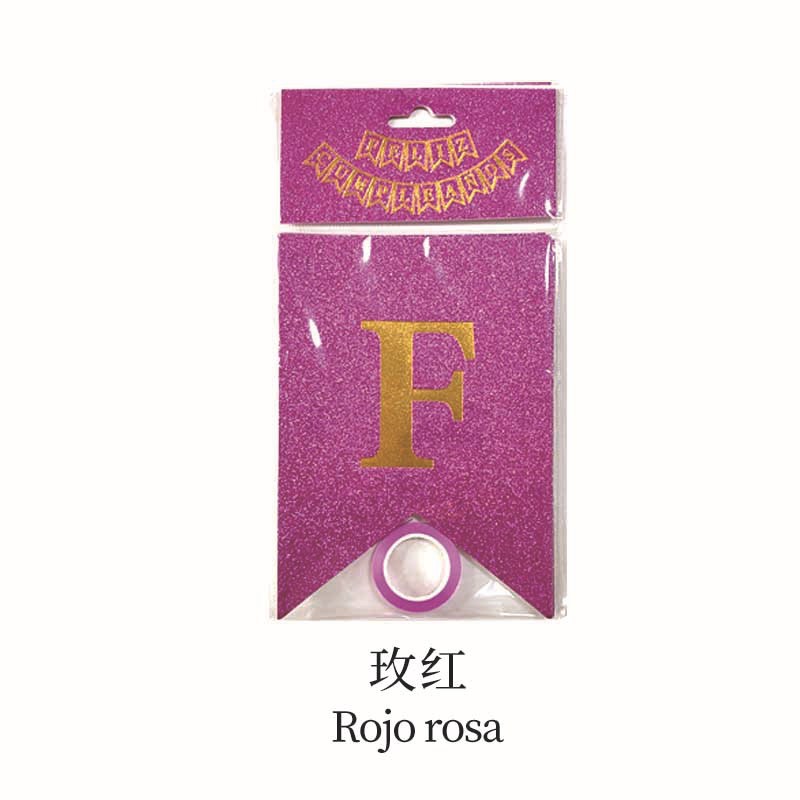 Amazon nuevos productos de oro inglés aniversario de boda bandera de diseño de suministros