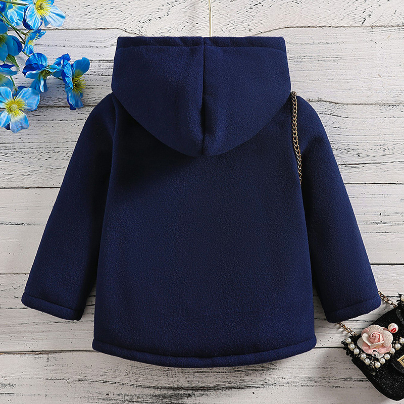 Children's Long Sleeve Hooded Jacket For Boys And Girls_voghion.com