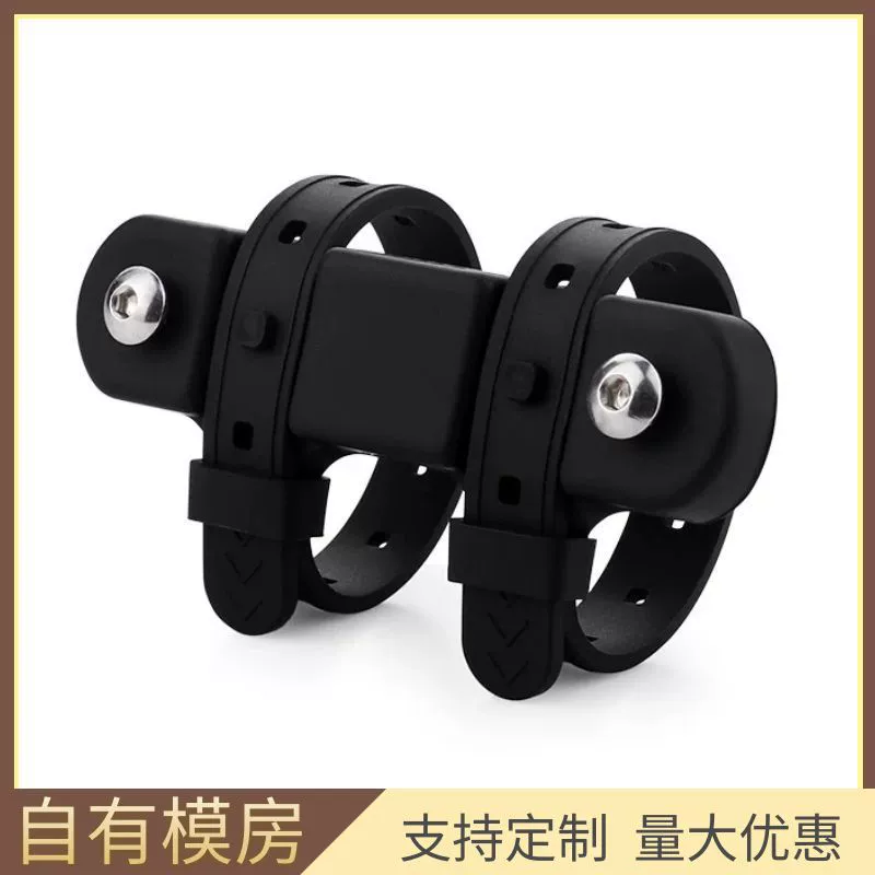 Ремешок для крепления бутылки с водой на велосипеде из силиконового материала, подходит для надежного крепления к велосипедам без отверстий для крепления бутылки.