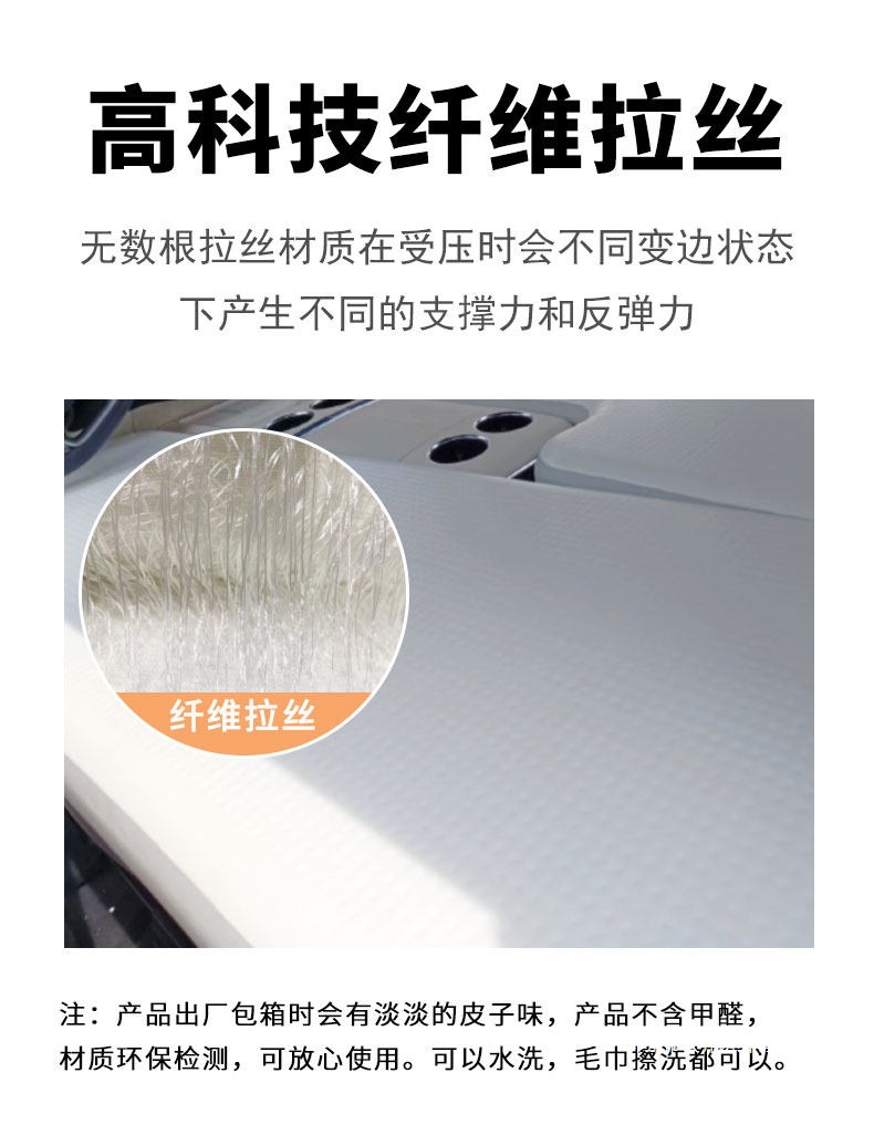 Yunjie Wei Pai Blue Mountain High-Altitude Inflatable Mattress for Car Back Seat, Travel Bed, Rear Seat Sleeping Pad
