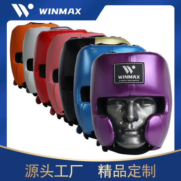 Boxing training protective helmet, custom-made for competitions, free combat, Muay Thai, MMA, Sanda, boxing head protection