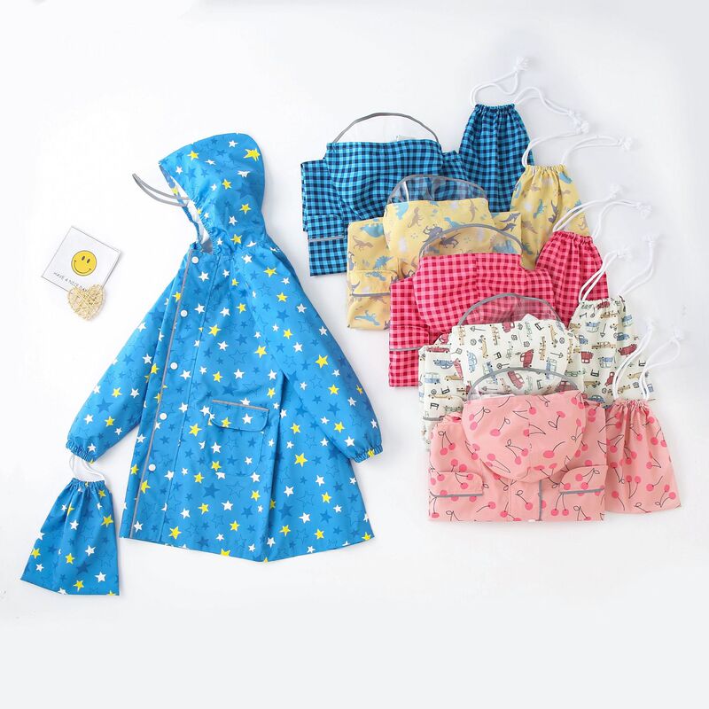 New Children's Raincoat Boys' Girls' Primary School Children's Full Body Children's Kindergarten Boys' Baby Poncho New Children's Raincoat Boys' Girls' Primary School Children's Full Body Children's Kindergarten Boys' Baby Poncho