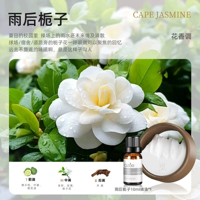 Fragrance Ornaments Walnut Fragrance, Perfplant seat - rain-after-gardenia-essential-oil-10ml