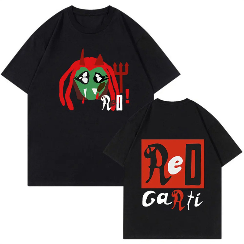 Cross-Border Rapper Playboi Carti Tour T-Shirt 2025 Concert Fa