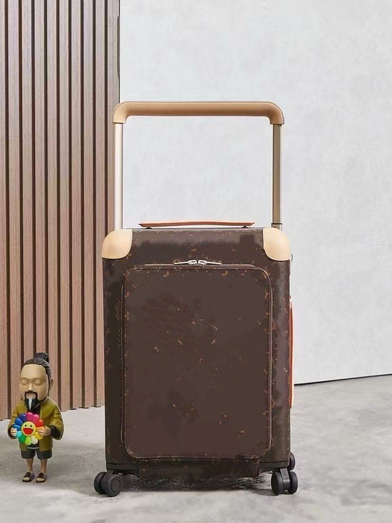 Maleta de viaje de negocios de la casa de burro original de piel de alta versión de aleación de aluminio de aluminio caja de embarque al por mayor transfronterizo
