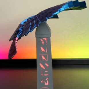 3D printed Balancing bird on a tower �Ҹ����wƽ���B����