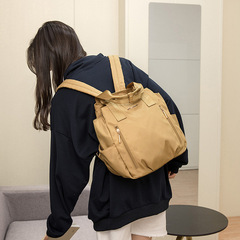 跨境直供miszapatos日系樂天日常休閒背包質感多口袋大容量雙肩包
