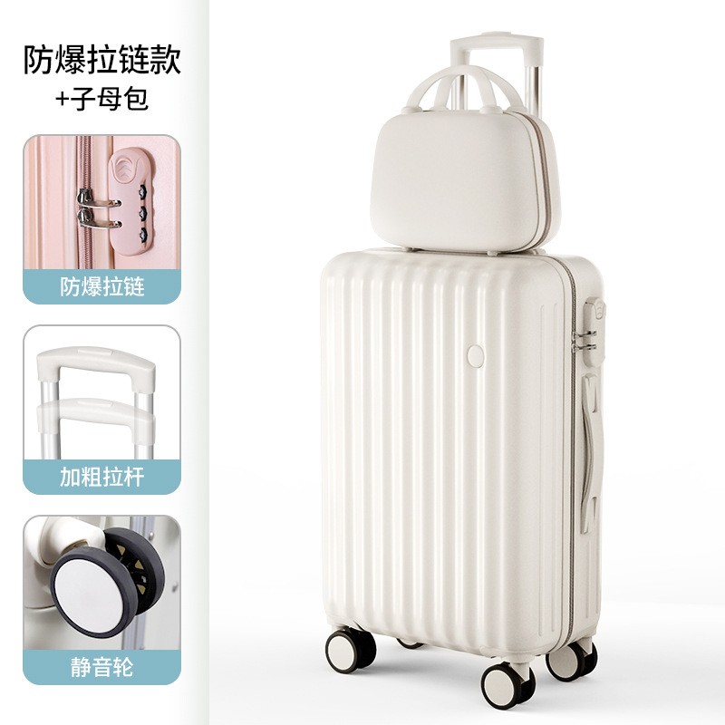 Una pieza de equipaje de entrega de 20 pulgadas caja de embarque de rueda universal 24 caja de equipaje de gran capacidad al por mayor