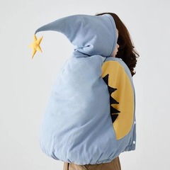 嬰兒斗篷披風秋冬外出防風兒寶寶披肩春秋款兒童冬季外套抱被批發