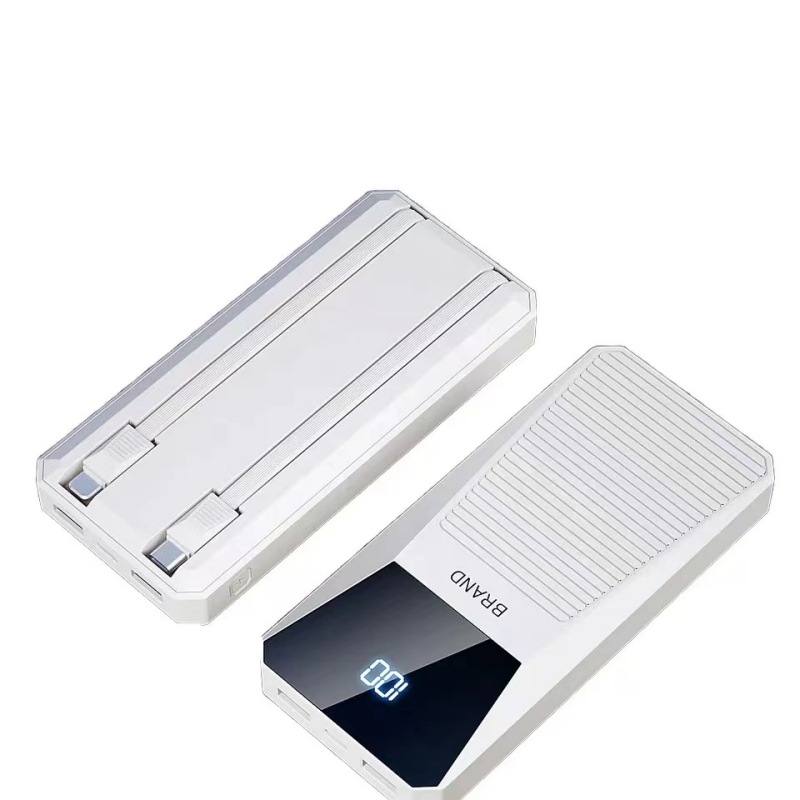 Power Bank With Built-in Cable Fast Charging Portable Charger_voghion.com