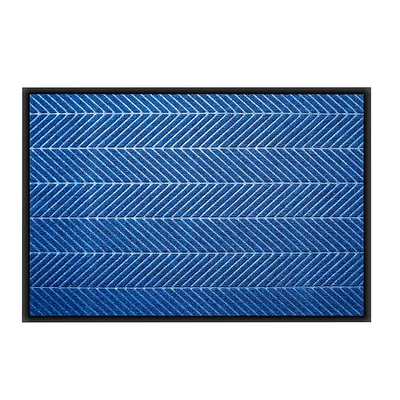 Welcome Logo Tire Pattern Floor: Avtomobil döşəmə paspasları - blue-thickened-60cm-90cm-including-edge-loss