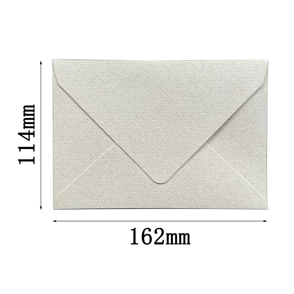 1 linen white envelope (long lid type)
