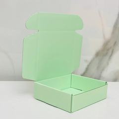 厚く硬い両面航空機ボックス卸売グリーンボックスジュエリークロスボーダー包装おもちゃカートンボックス段ボール箱