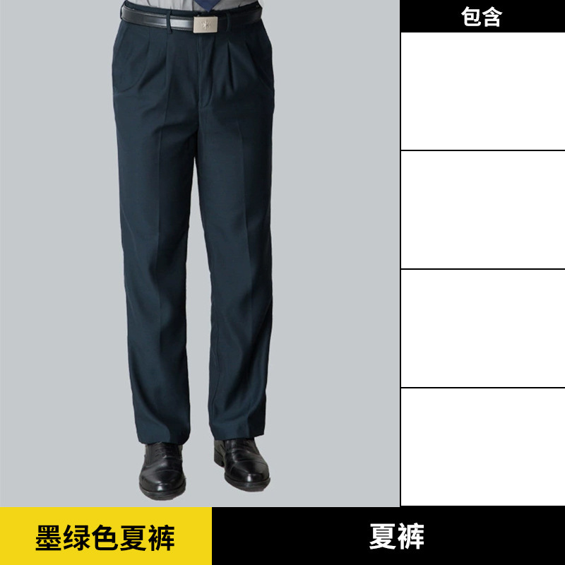 Ropa de seguridad de buena calidad ropa de trabajo camisa de algodón de manga larga primavera y otoño hombre portero uniforme de servicio de verano camisa de manga corta