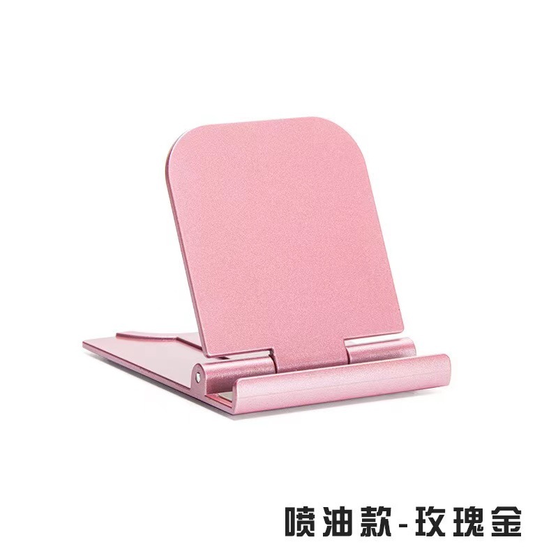 Escritorio plegable diseño compacto logotipo multi-ángulo ajustable giratorio soporte perezoso soporte de teléfono móvil universal