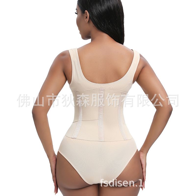 Nuevos trajes de plástico transfronterizos europeos y estadounidenses unidos grandes abdominales de cintura de cintura de cintura de plástico se pueden agregar logotipo