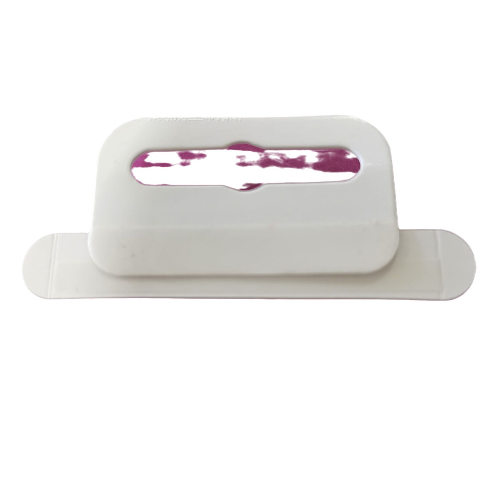 纸盒挂钩飞机孔挂钩自粘pet塑料挂钩透明双面胶粘彩盒挂钩