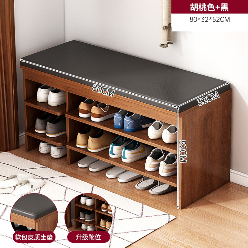 Estante para zapatos simple, puerta de entrada de puerta de hogar de varios pisos, estante interior pequeño estrecho a prueba de polvo, gabinete de zapatos pequeño para alquilar