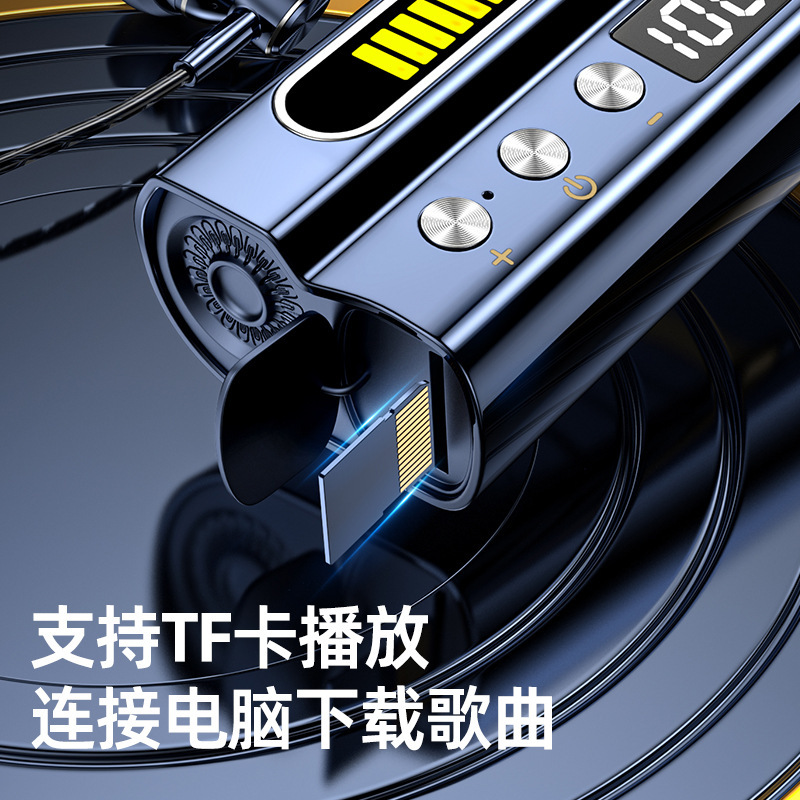 二重電池のブルートゥースヘッドフォンは首を掛けて無線で長く持続します。|undefined