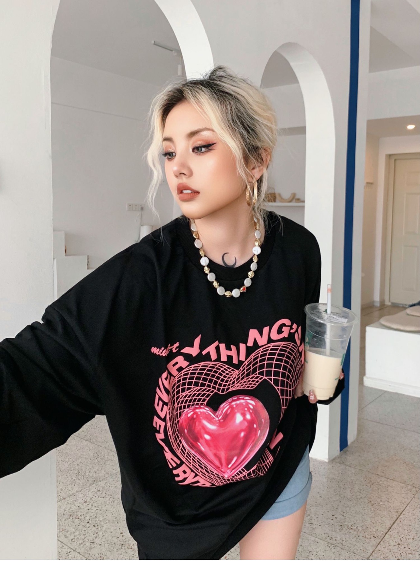 Love Long Sleeve Sweater Image 12
