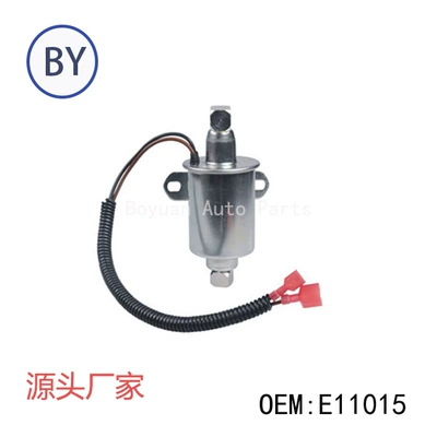 Electronic Pump External Pump Oil Transfer Pump Low Pressure Pump Diesel Pump Modified Pump E11015 Fuel Pump (Oil pump, nozzle)